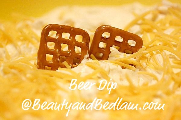 This amazingly addictive Beer Dip is the highlight of our football season (and I don't even like beer.). Perfect with pretzels.
