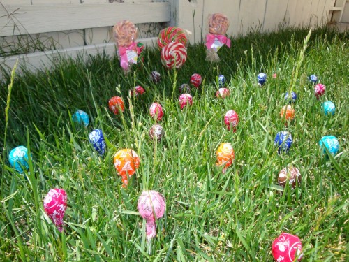 garden 500x375 Magic Jelly Beans & the Lollipop Garden (Easter Tradition)