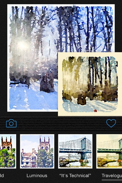 What waterlogue looks like in preview mode