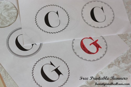 Free printable banners with many choices and styles