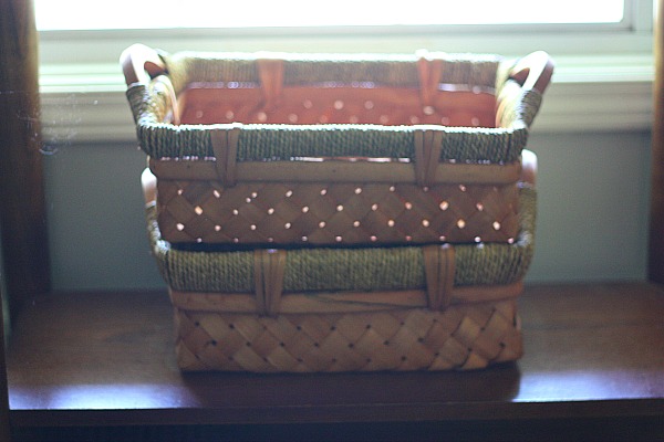 Three beautiful baskets for $0.75