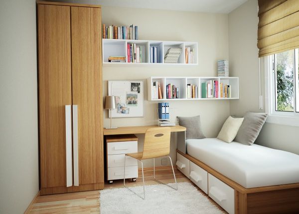 Small bedroom organizing ideas