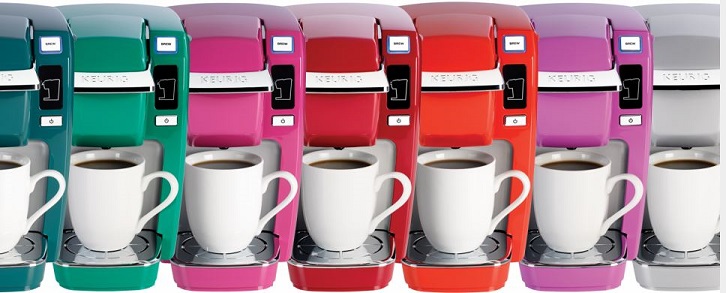 Keurig Personal Brewers with tons of colors
