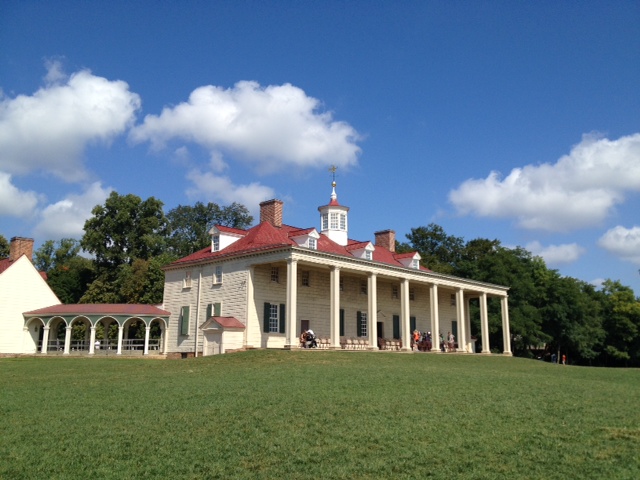 Front view of Mount Vernon