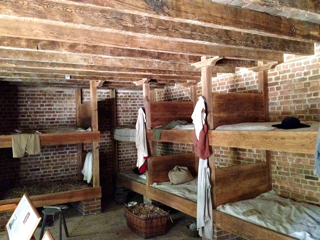 Slave quarters at Mount Vernon