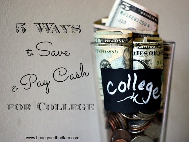 We will have four kids in college at the same time. How we are saving and paying cash for college