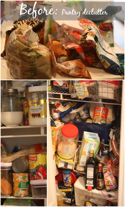Tips to a realistic Pantry Declutter