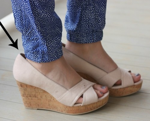 Love these wedges $5 H&M