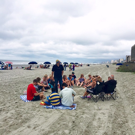 devotionals on the beach